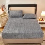 Bed Sheet Warm Soft Luxury Bedding - Image 3
