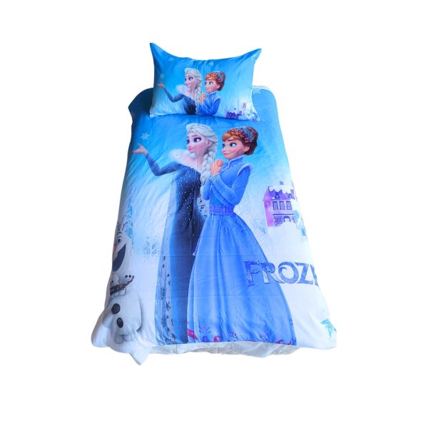Frozen 3D Printed Single Bed Duvet Cover Set
