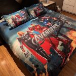 Avengers / Ultron 3D Printed Double Bed Duvet Cover Set - Image 3