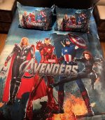 Avengers / Ultron 3D Printed Double Bed Duvet Cover Set - Image 5