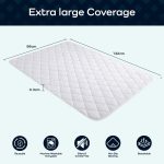 GuardedSleep Waterproof Bed Pad - Washable Bed Sheet - (86cmx132cm) - Image 5