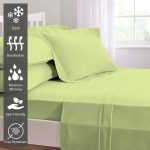 Pizuna Cotton Bed Sheets - 4 Piece 400 TC Bedding Set - Image 7