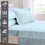 Pizuna Cotton Bed Sheets - 4 Piece 400 TC Bedding Set - Image 13