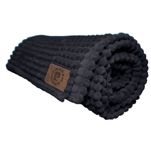 Pierre Cardin - Microfibre Ribbed Throw