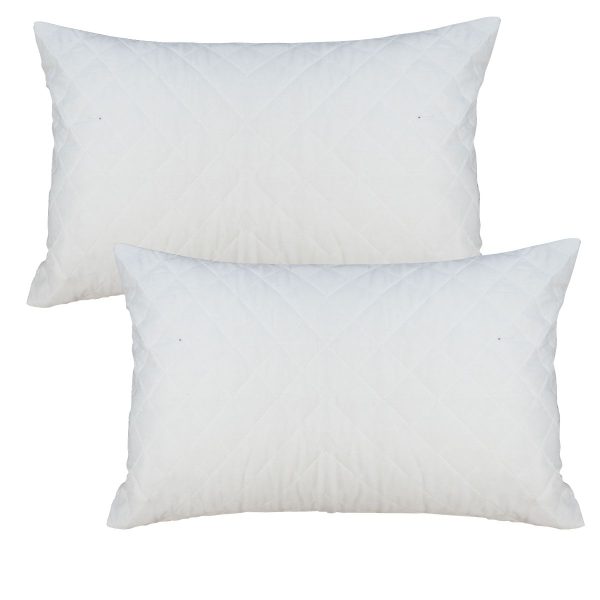 Quilted Pillow Protector Sets - King