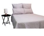 Embossed Quilted 5 Piece Bed Set - Image 15