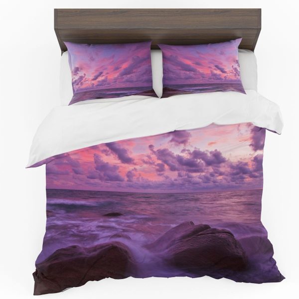 Ocean Sunset Duvet Cover Set