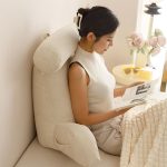 Comfortable Supportive Backrest Pillow L50-White - Image 3