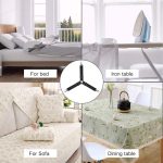 4 Piece Multi-functional Adjustable Triangle Bed Sheet Clips - Image 3