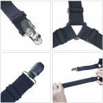 4 Piece Multi-functional Adjustable Triangle Bed Sheet Clips - Image 4