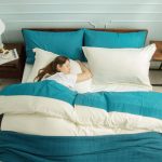Duvet Cover Set - Luxury Wrinkle Resistant Egyptian Comfort – Cream/Beige - Image 3