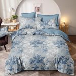 Linen Boutique - Duvet Cover Set Reversible-DreamyBlue - Image 3