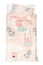 Peppa Pig 'Unicorn' Duvet Cover Set - Double