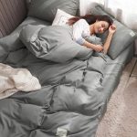 Duvet Cover Set - Luxury Wrinkle Resistant Egyptian Comfort – Charcoal Grey - Image 4