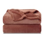 Air Conditioning Blanket Plush Thermal Blanket Breathable Throw Flannel