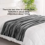 Air Conditioning Blanket Plush Thermal Blanket Breathable Throw Flannel - Image 7