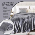 Air Conditioning Blanket Plush Thermal Blanket Breathable Throw Flannel - Image 8