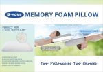 X-HOME Memory Foam Pillow & 2 Seasonal Pillowcases Combo - Image 5