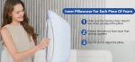 X-HOME Memory Foam Pillow & 2 Seasonal Pillowcases Combo - Image 6