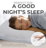X-HOME Memory Foam Pillow & 2 Seasonal Pillowcases Combo - Image 7