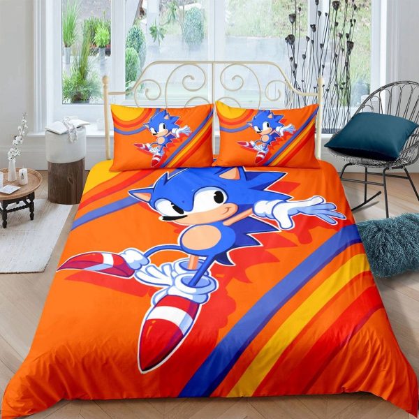 Linen Boutique - Kids Duvet Cover Set - Sonic Orange