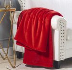 Ultra Plush Blankets-Throws-Fleece Blanket - Soft - Set of 2 - Image 12