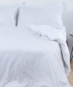 George & Mason - 180TC Grey Ornament 100% Cotton Duvet Set - Image 2