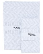 George & Mason - 180TC Grey Ornament 100% Cotton Duvet Set - Image 4