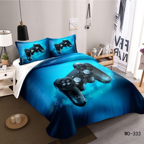 3D Printed Game Console Duvet Cover Set