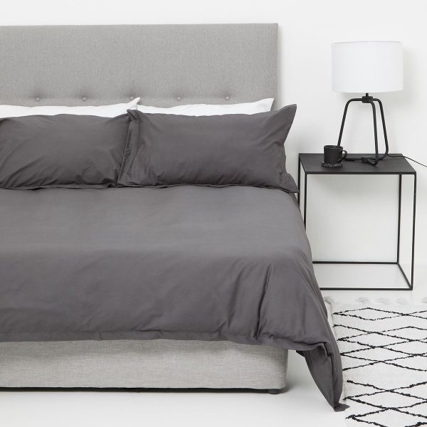 George & Mason - 180TC Oxford Cotton Percale Duvet Cover Set