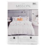 Miss Lyn Lillian Embroidered Duvet Covers in White - Image 8