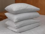 Dreyer Linen Quilted Hospitality Pillow Protector - Set of 4 - King
