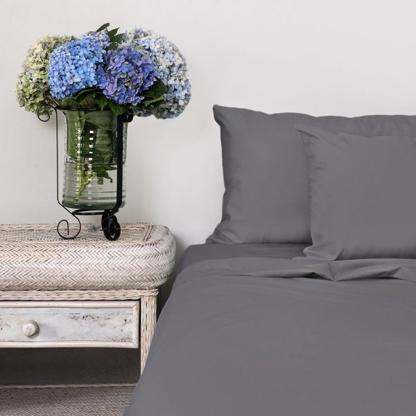 Dreyer Classic 100% Cotton Percale 200TC Duvet Cover Set