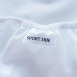 Fitted sheet White 300TC Percale - Image 4