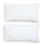 George & Mason - 200tc Minimal Stripe 2pk Pillow cases - King - Image 6