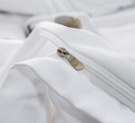Wonder Towel Wrinkle Resistant Hotel Duvet Cover Set King White - Image 5