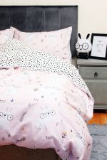Humble Saffa - 100% Cotton Percale Duvet Cover - Clever Bunny - Image 2