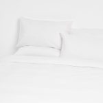 George & Mason- 144 Thread Count Cotton Duvet Cover Set - White