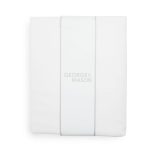 George & Mason- 144 Thread Count Cotton Duvet Cover Set - White - Image 5