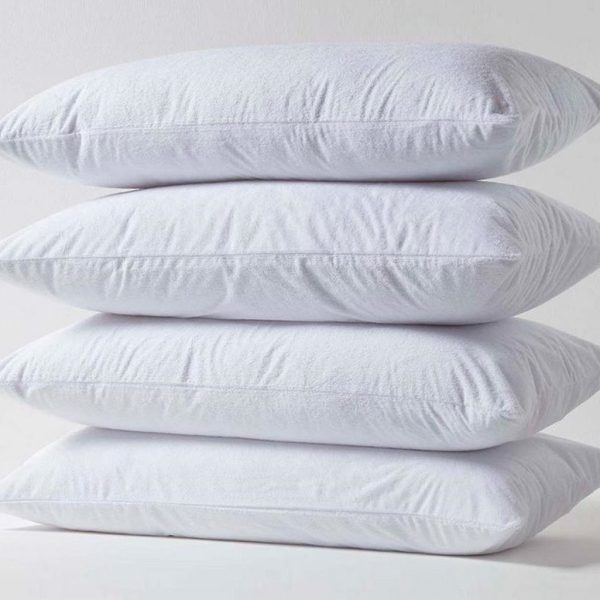 Dreyer Linen Waterproof Towelling Pillow Protector - Set of 4