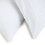 George & Mason - 200tc Minimal Stripe 2pk Pillow Cases - Standard - Image 7