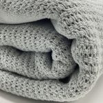 100% Cotton Cellular Blanket - 180x230cm - Image 19
