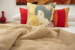 Sesli Hotel Blanket Beige- Three Quarter - Image 5