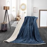 Polyester Striped Winter Double Blanket - Image 6