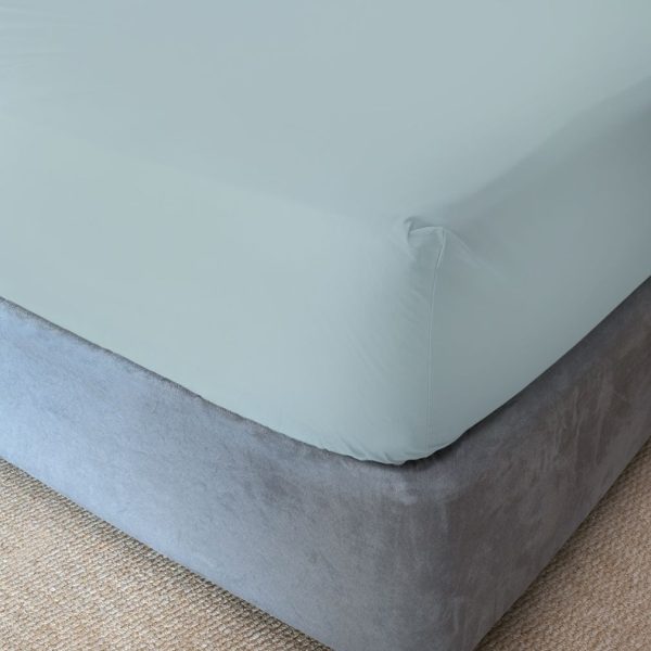 Dreyer Polycotton Percale 200TC Fitted Sheet