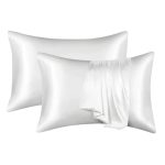 Petite Le Nto Satin Pillow Cases - Set of 2 - Black - Image 3