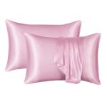 Petite Le Nto Satin Pillow Cases - Set of 2 - Black - Image 6