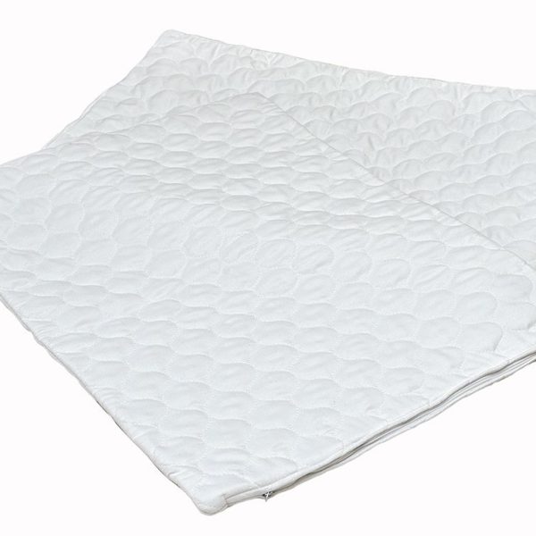 Dreyer Linen Luxury Waterproof Quilted Pillow Protector - White - Set of 2