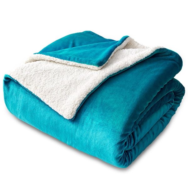 Double Sided Fleece Throw Blanket