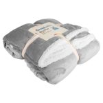 Soft Sherpa Blanket King Size - 200 x 200cm - Image 2